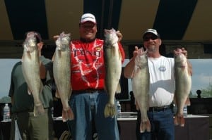 erie lake record brumbaugh robertson mwc break win weight single walleye tournament