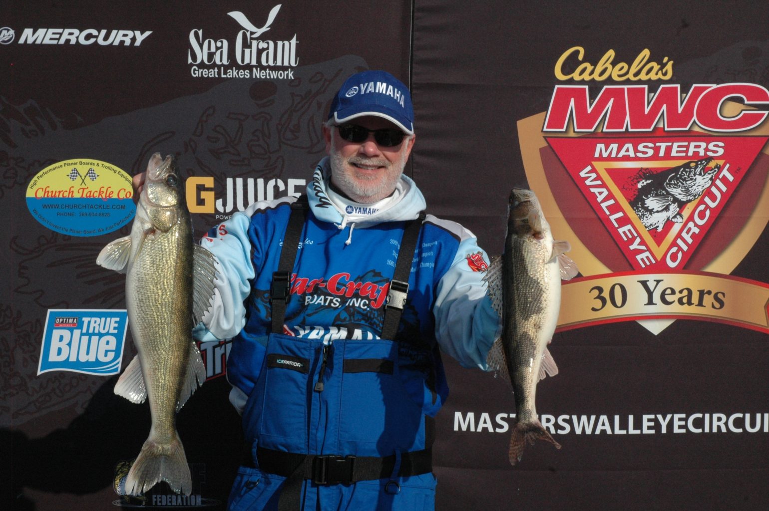 Rhodes, Koester Win Cabela’s MWC Season Opener Masters Walleye Circuit