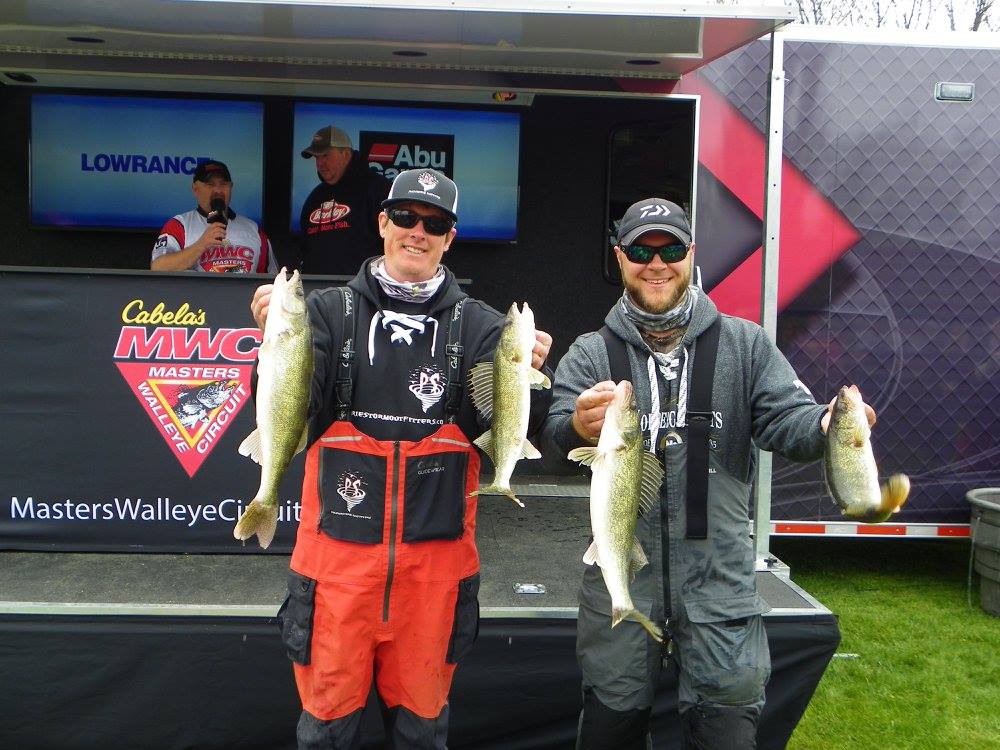 Arndts Win Cabela’s Masters Walleye Circuit Big Stone Lake Tournament