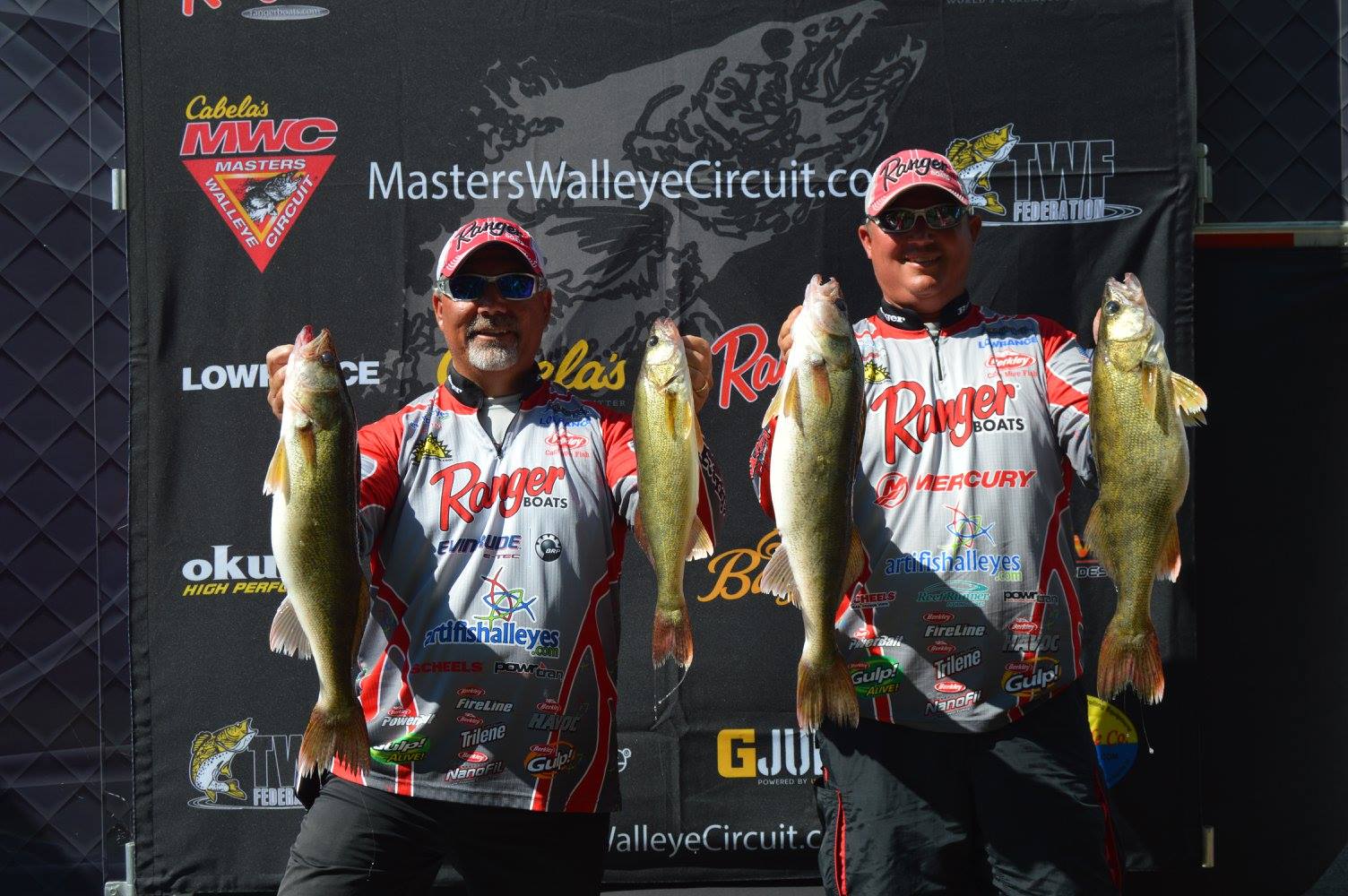 Erickson, Worden Win Cabela’s Masters Walleye Circuit Devils Lake
