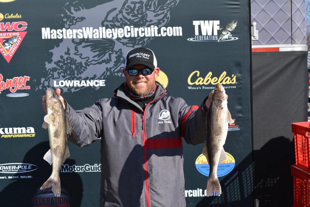 Detroit River Hand Lining Walleye 