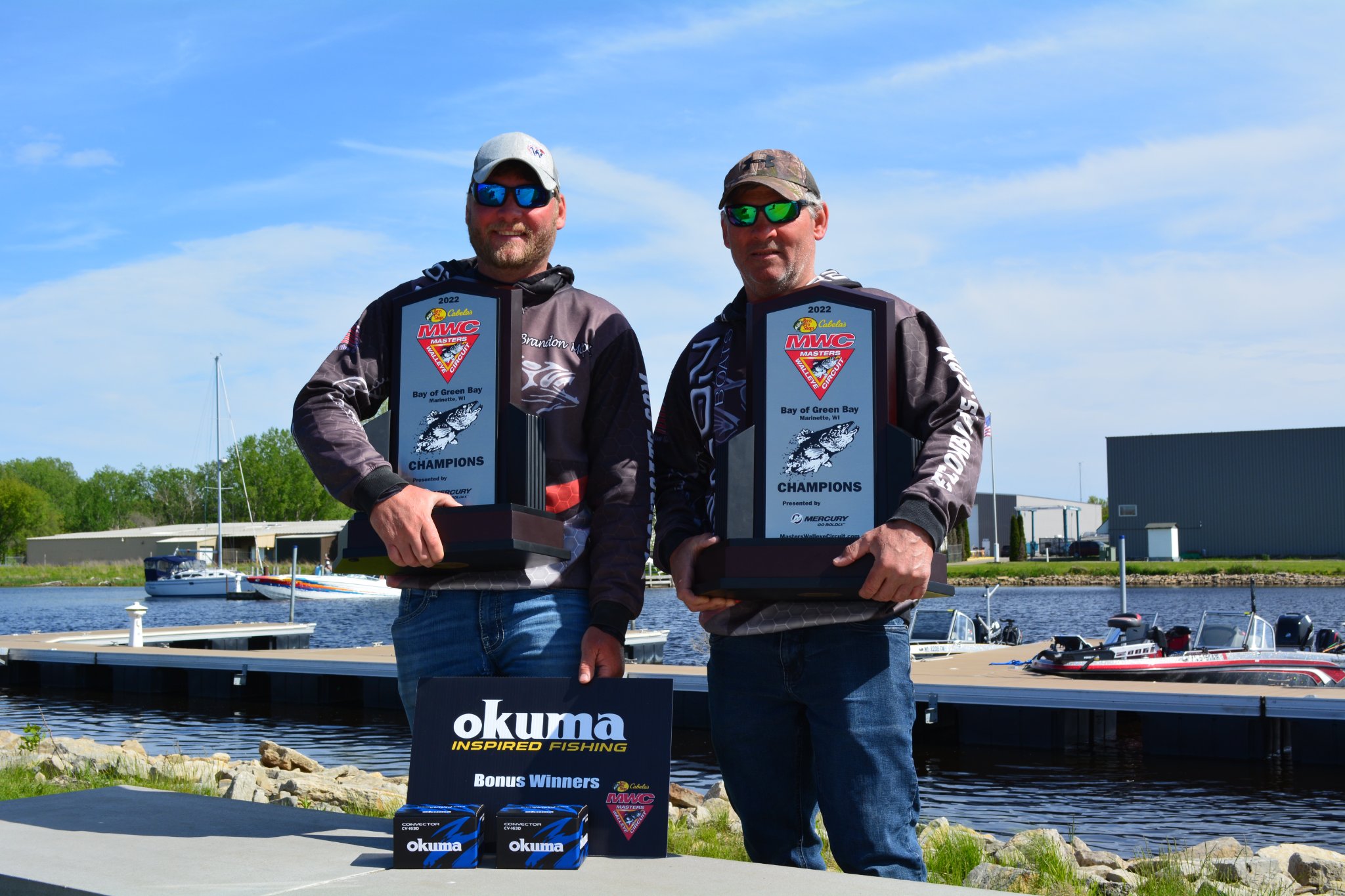 Brandon and Tom McPeak Win with a Big Bag of Green Bay Gold! Presented